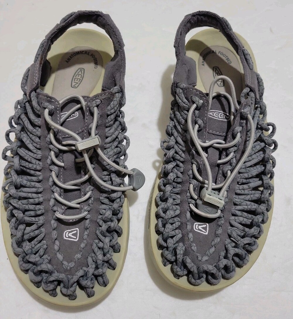 Keen UNEEK Paracord Bungee Cord Rope Water Shoes Hiking Sandals Womens 7